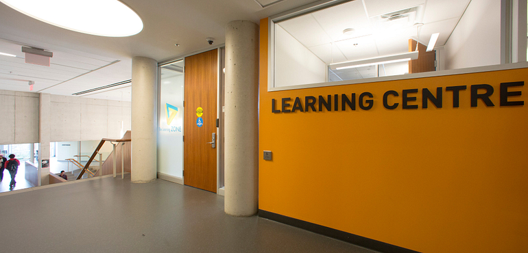 the entrance to the Progress learning centre